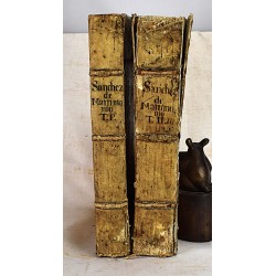 Disputationum de s.to matrimonii sacramento authore Thoma Sanchez Cordubensi e Societate Iesu libri decem in tres tomos distributi.